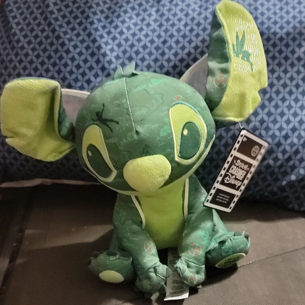 Disney Green and Lime Stitch Plush